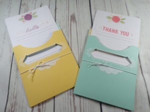 Stampin' Up Sale-a-Bration Pretty Pocket Card Kit