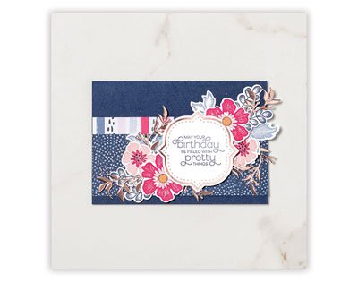 Everything is Rosy Product Medley Limited Edition kit for creating homemade cards, scrapbooking, etc.