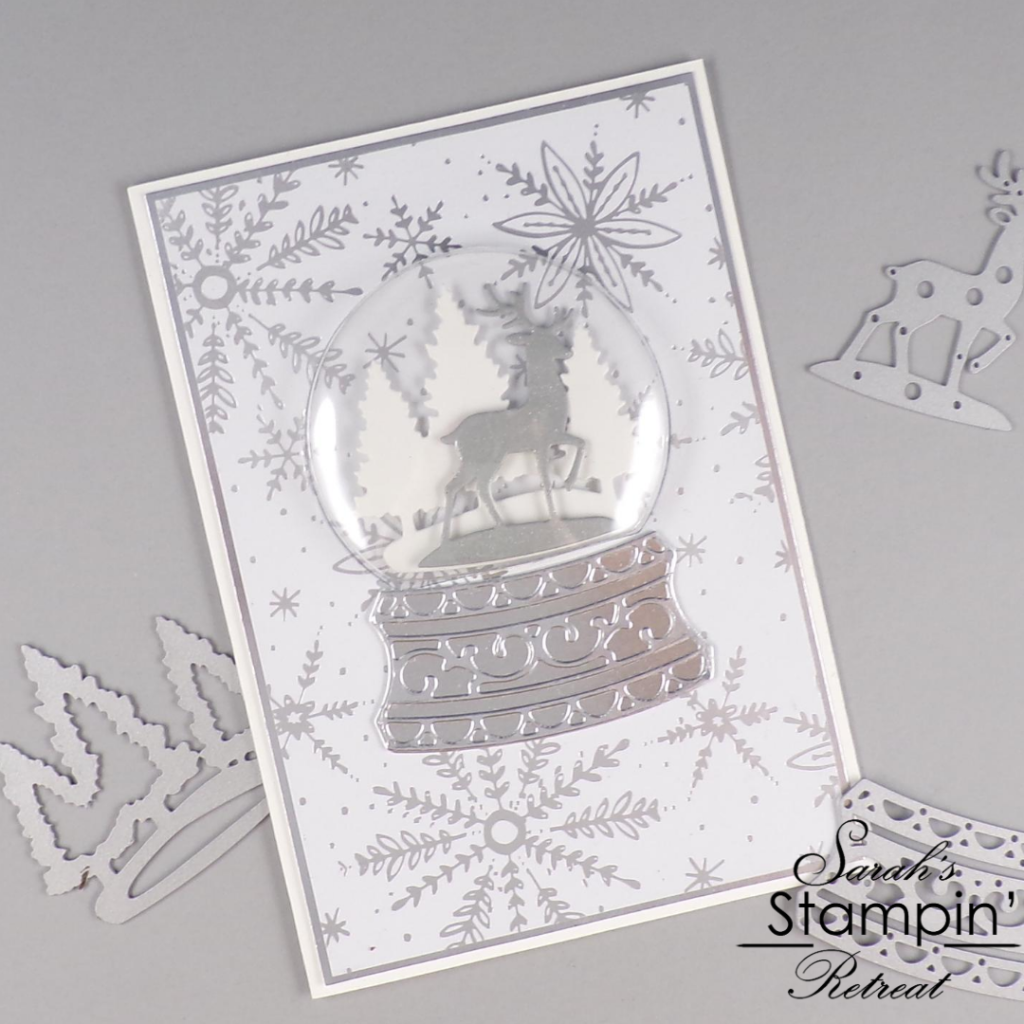 Snow Globe Christmas Card Video Tutorial