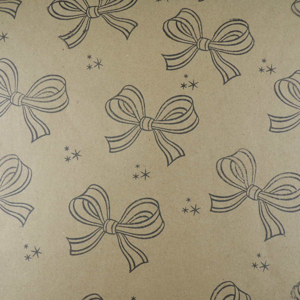 Hand Printed Gift Wrap Video Tutorial