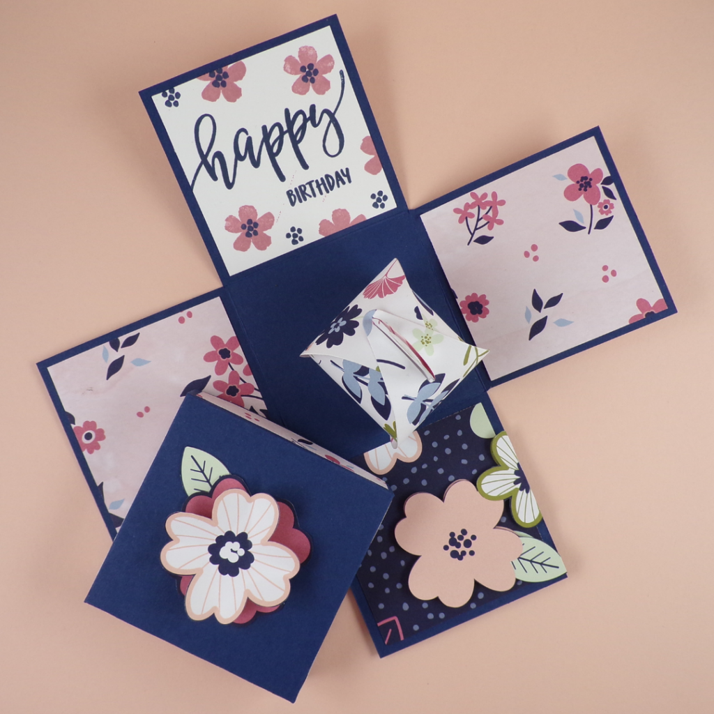 Paper Blooms Explosion Box