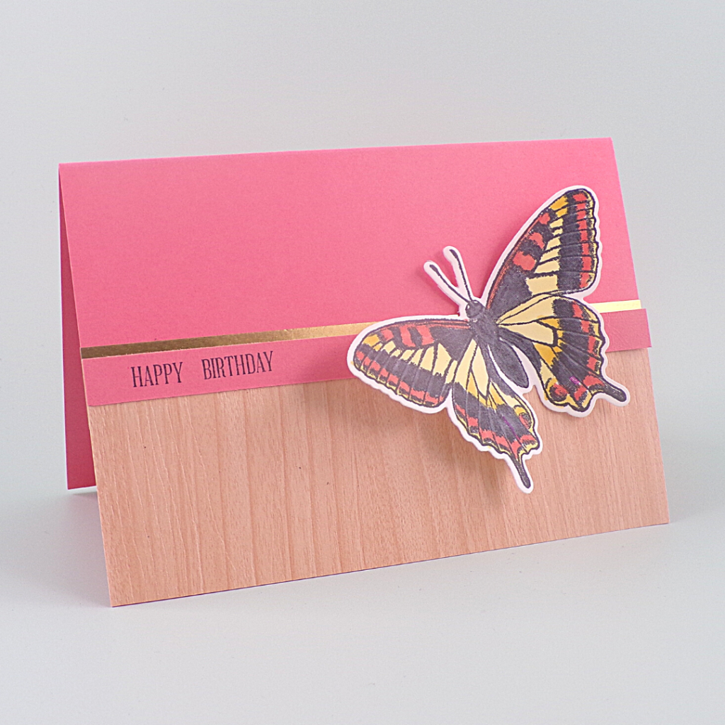 Butterfly Card with Butterfly Brilliance