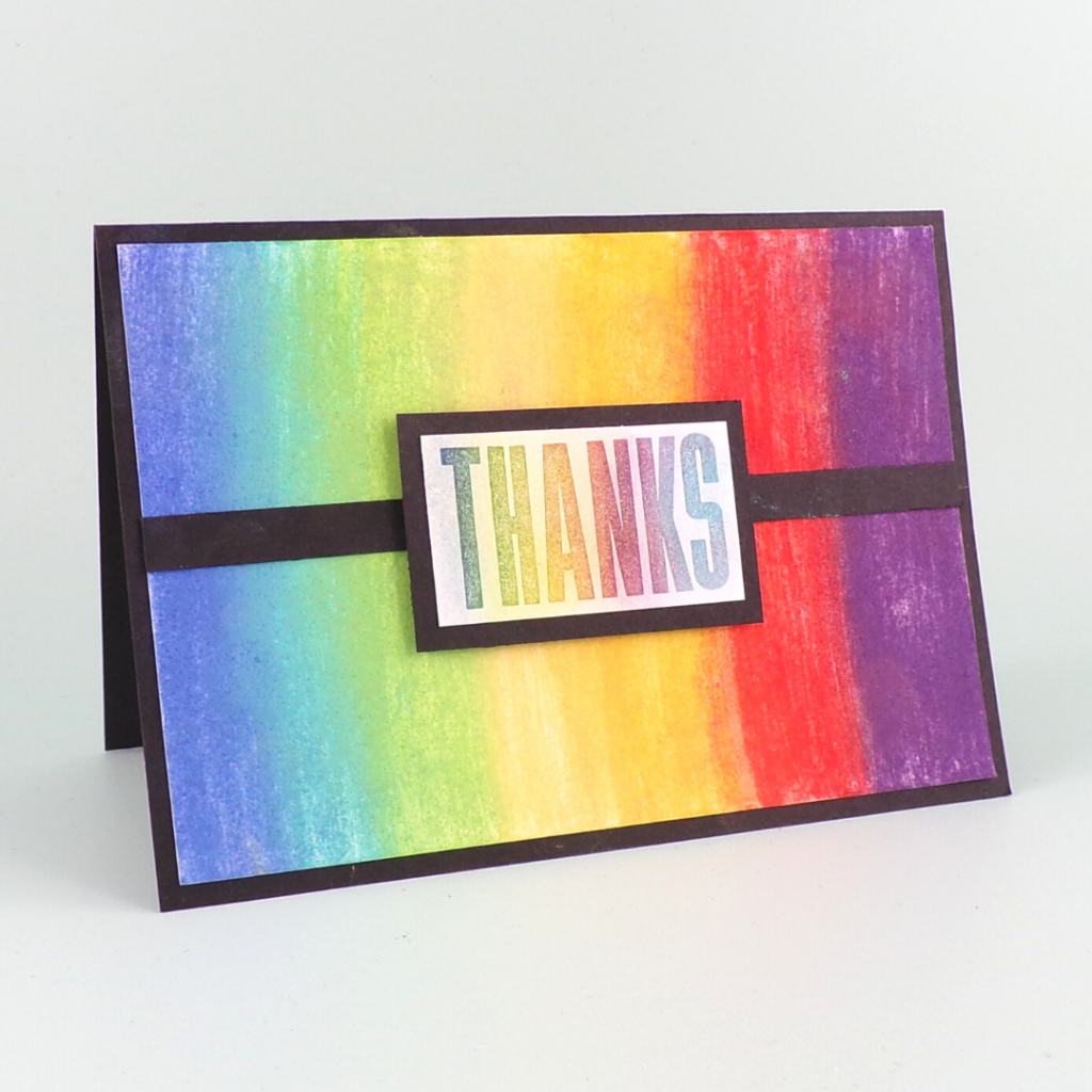 Thank You Card created with the Soft Pastels Assortment from Stampin Up!