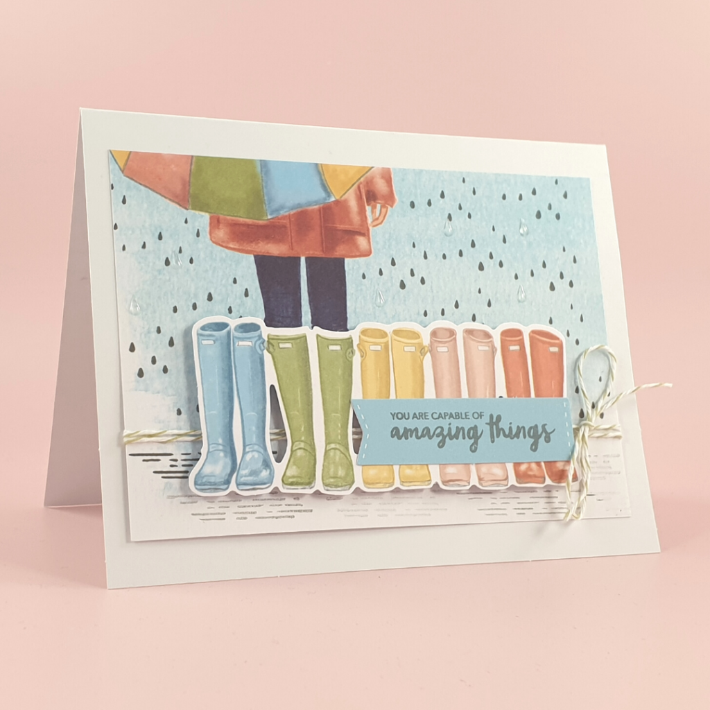 Handmade card created with the No Matter the Weather Card Kit from Stampin Up!