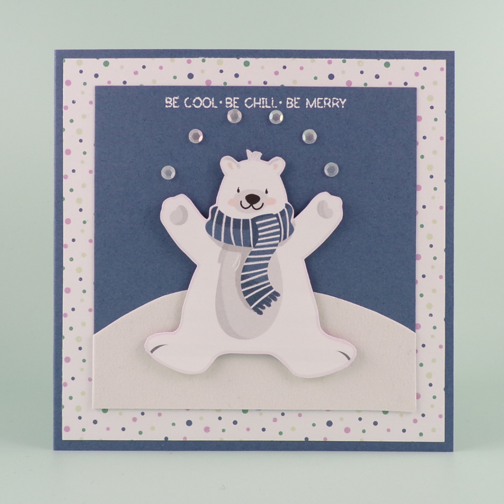 Handmade Christmas Card created with Penguin Place