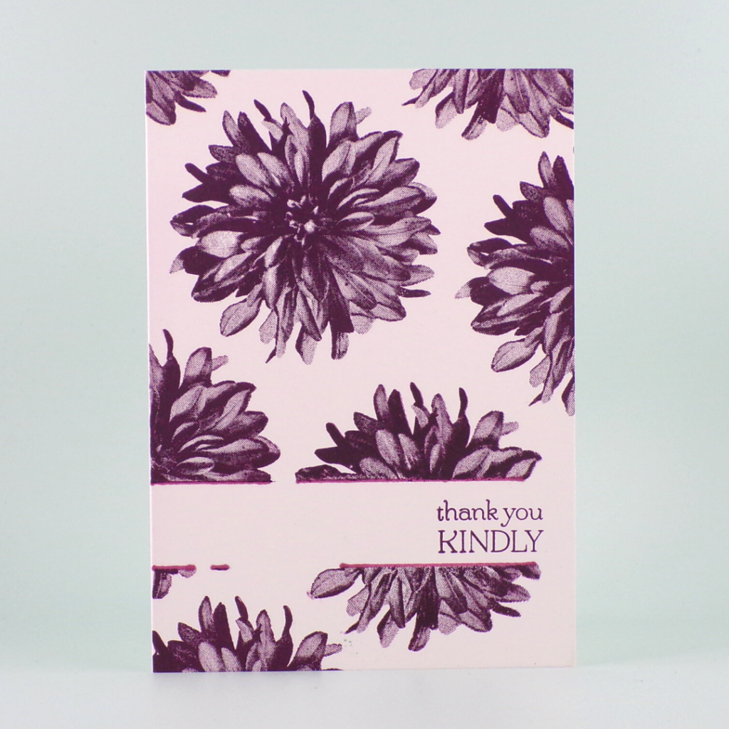 How to create a handmade card with Delicate Dahlias