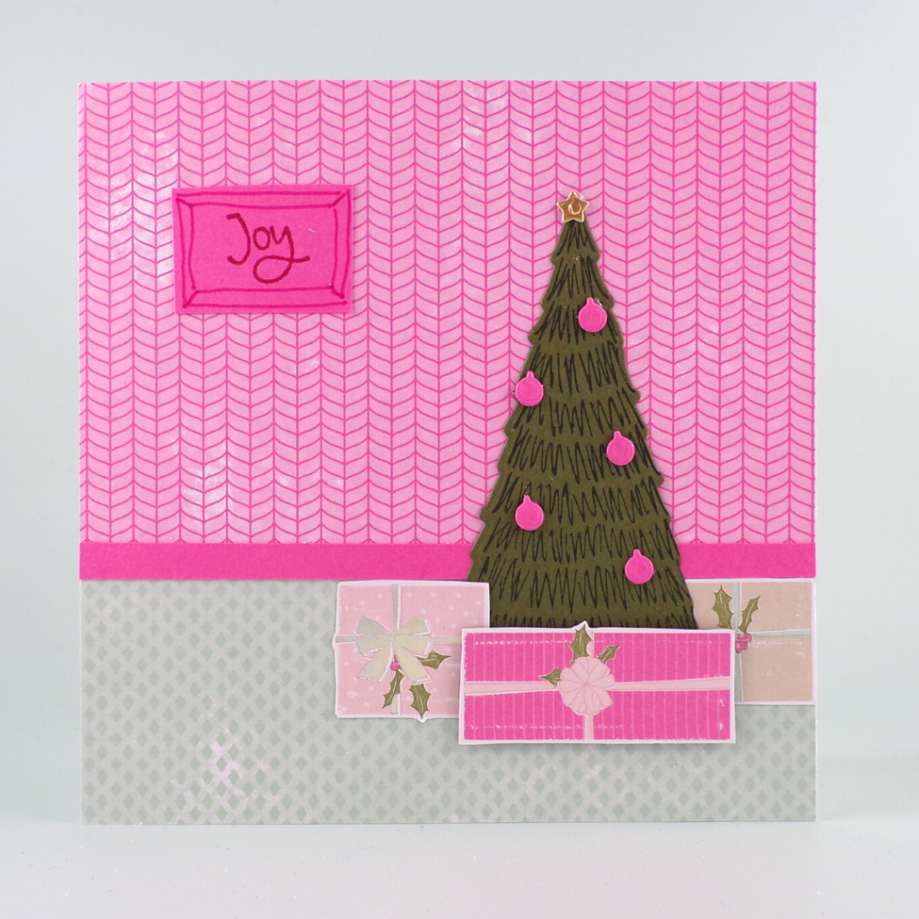 Handmade Christmas Card with Whimsy and Wonder