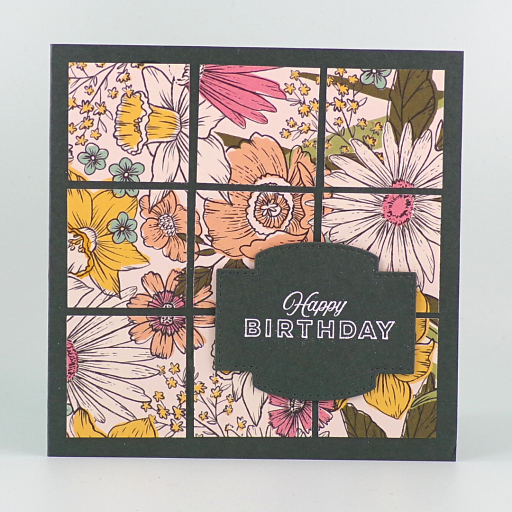 Handmade Card using Daffodil Afternoon patterned paper