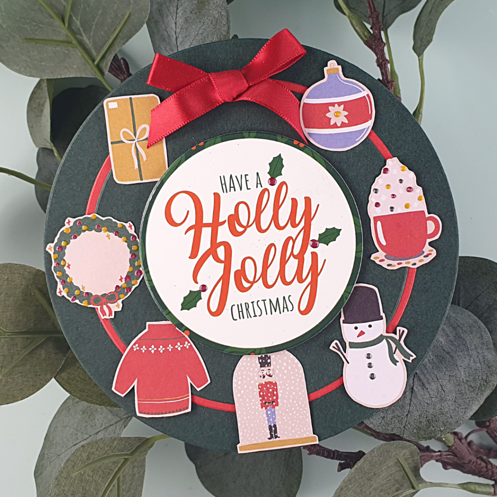 Quick & Simple Christmas Card with Papercraft Essentials