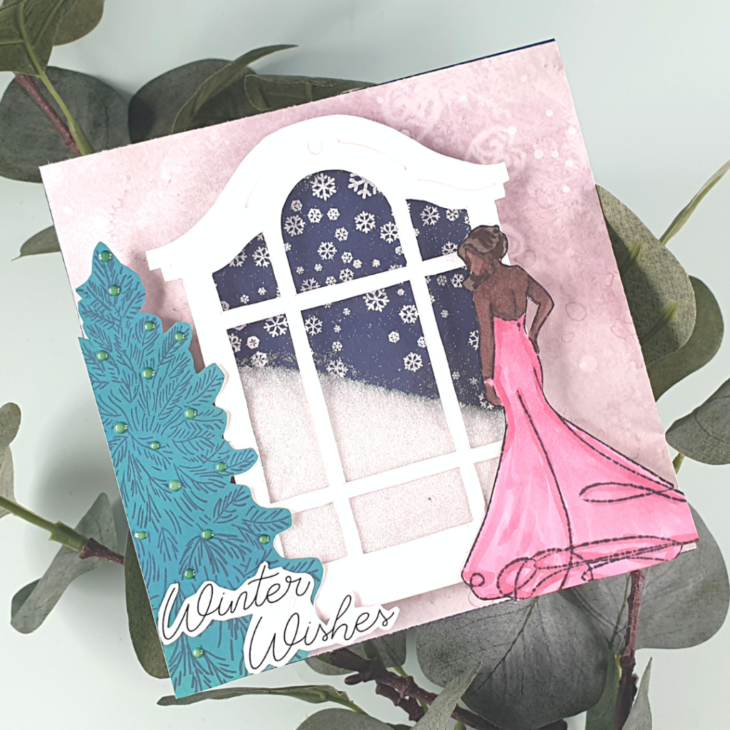 Gorgeous Feature Window Christmas Card