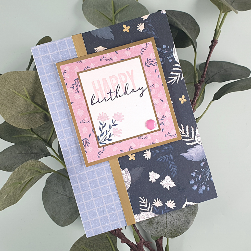 Handmade Card created using the Panel Sheets from Your Paper Packs