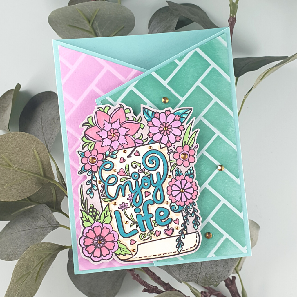 Handmade Card created for Mental Health UK Magazine