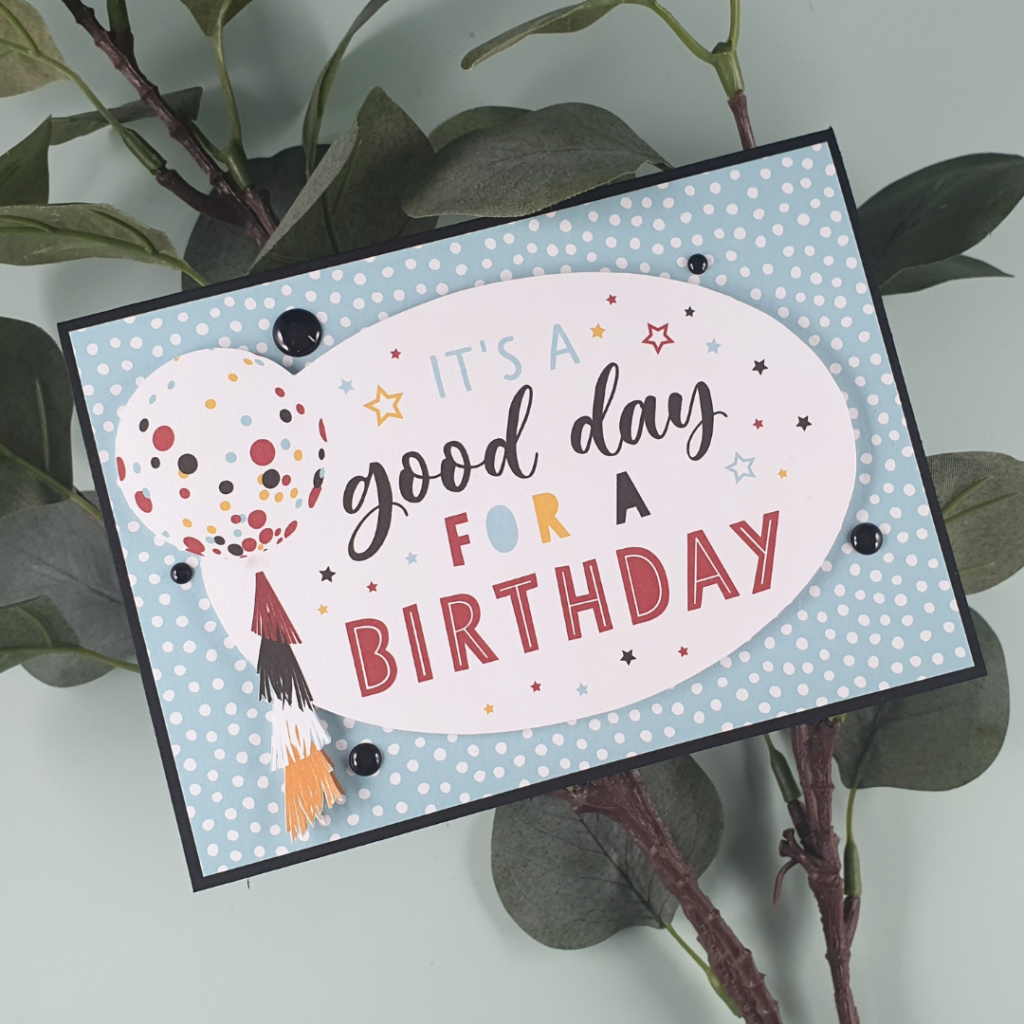 Handmade Card Created using Cut-Apart Card Front Panels from your Paper Packs