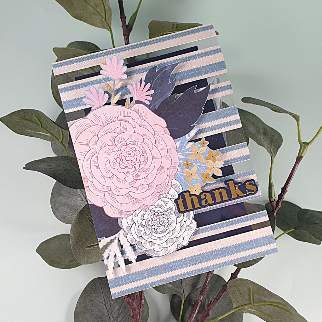 Create Beautiful Cards from your boring patterned papers