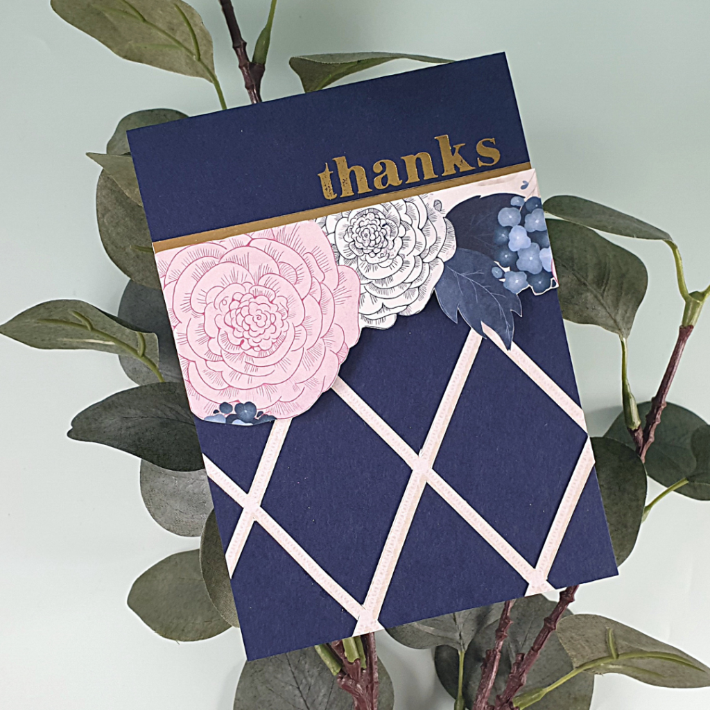 Create Beautiful Cards from your boring patterned papers