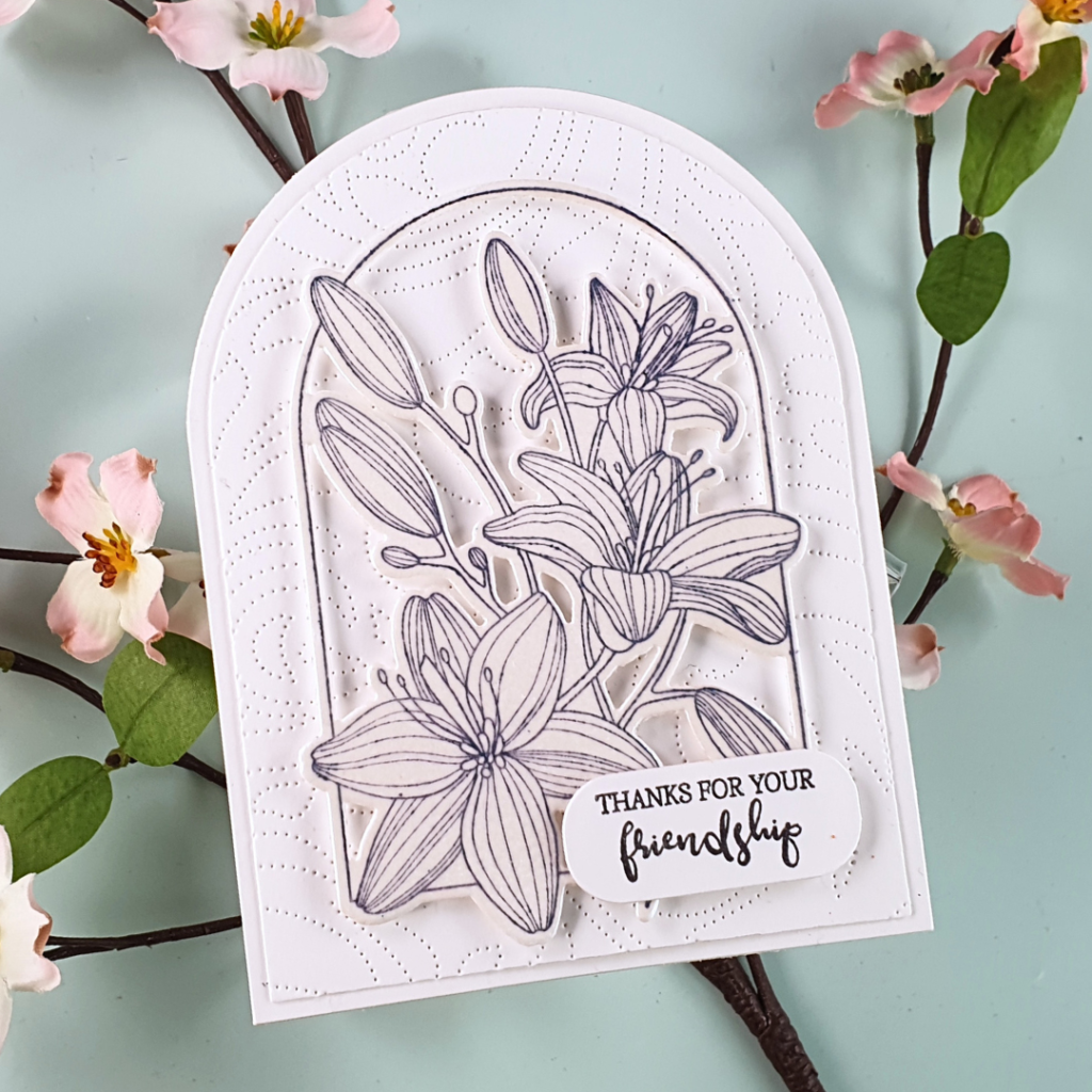 How to Transform White Cardstock Scraps with Heat Embossing