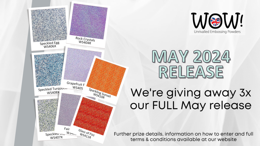 Wow! May 2024 Release Giveaway Graphic