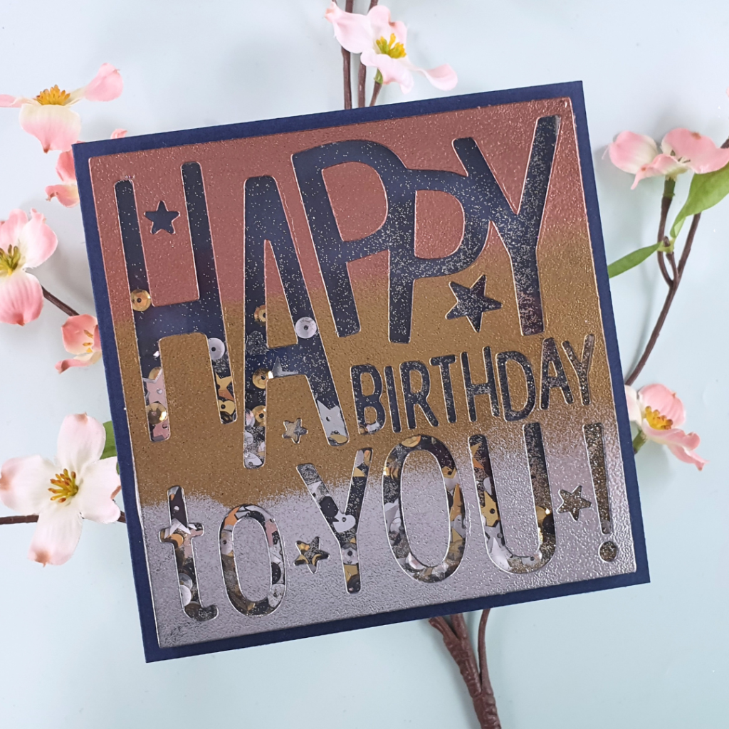 Handmade Card created with metallic embossing powders from Wow Embossing