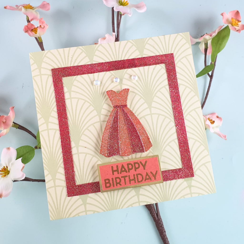 Handmade Card showing how to layer your Wow embossing powders 