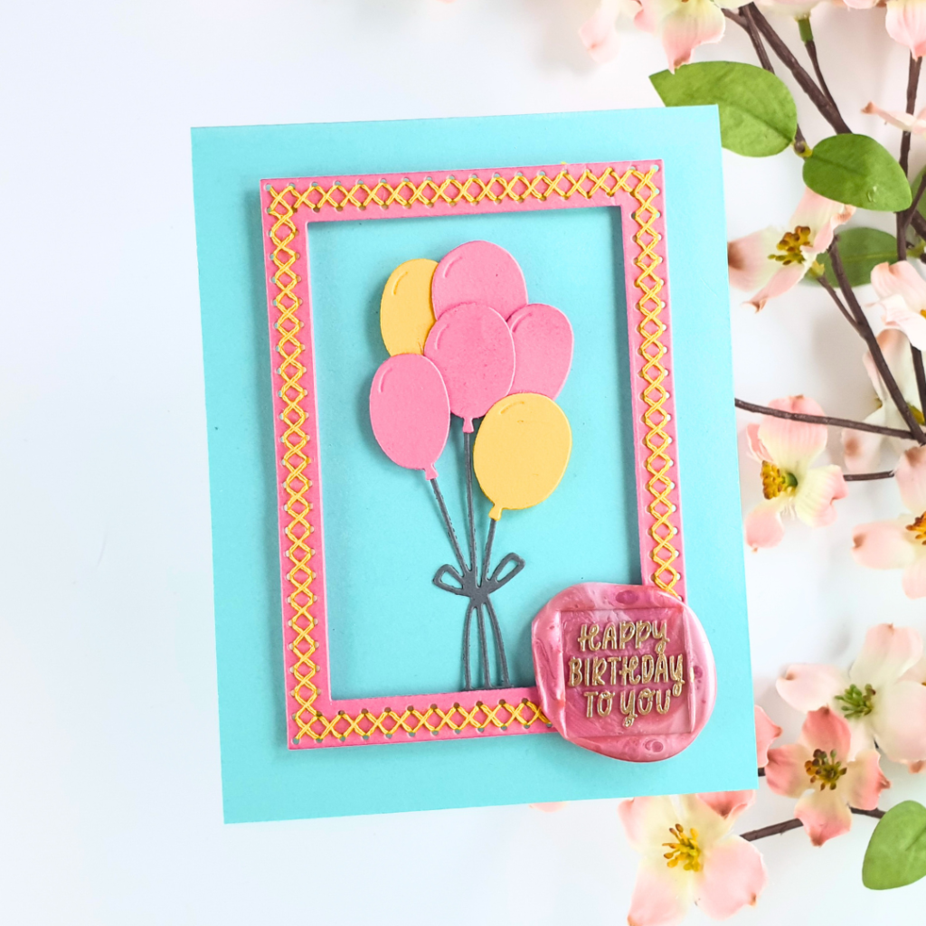 Cute Birthday Card created with Spellbinders November Clubs