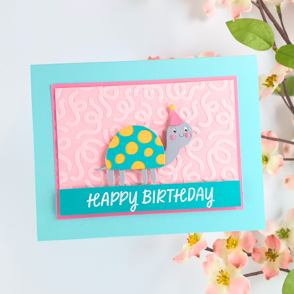 Cute Birthday Card created with Spellbinders November Clubs