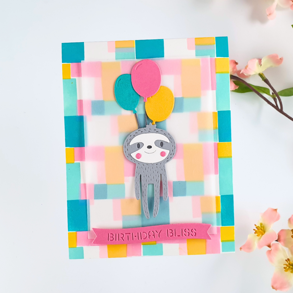 Cute Birthday Card created with Spellbinders November Clubs