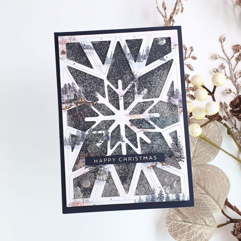 Handmade Cards showing how to Use Your Dies with Patterned Papers for Beautiful Christmas Cards