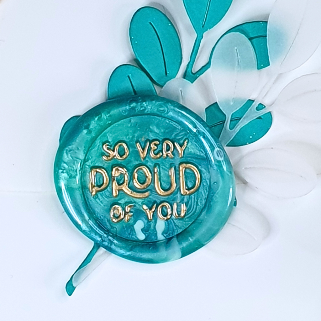 Turn Your Drab Envelopes into something really pretty with the Spellbinders Wax Seal of the Month