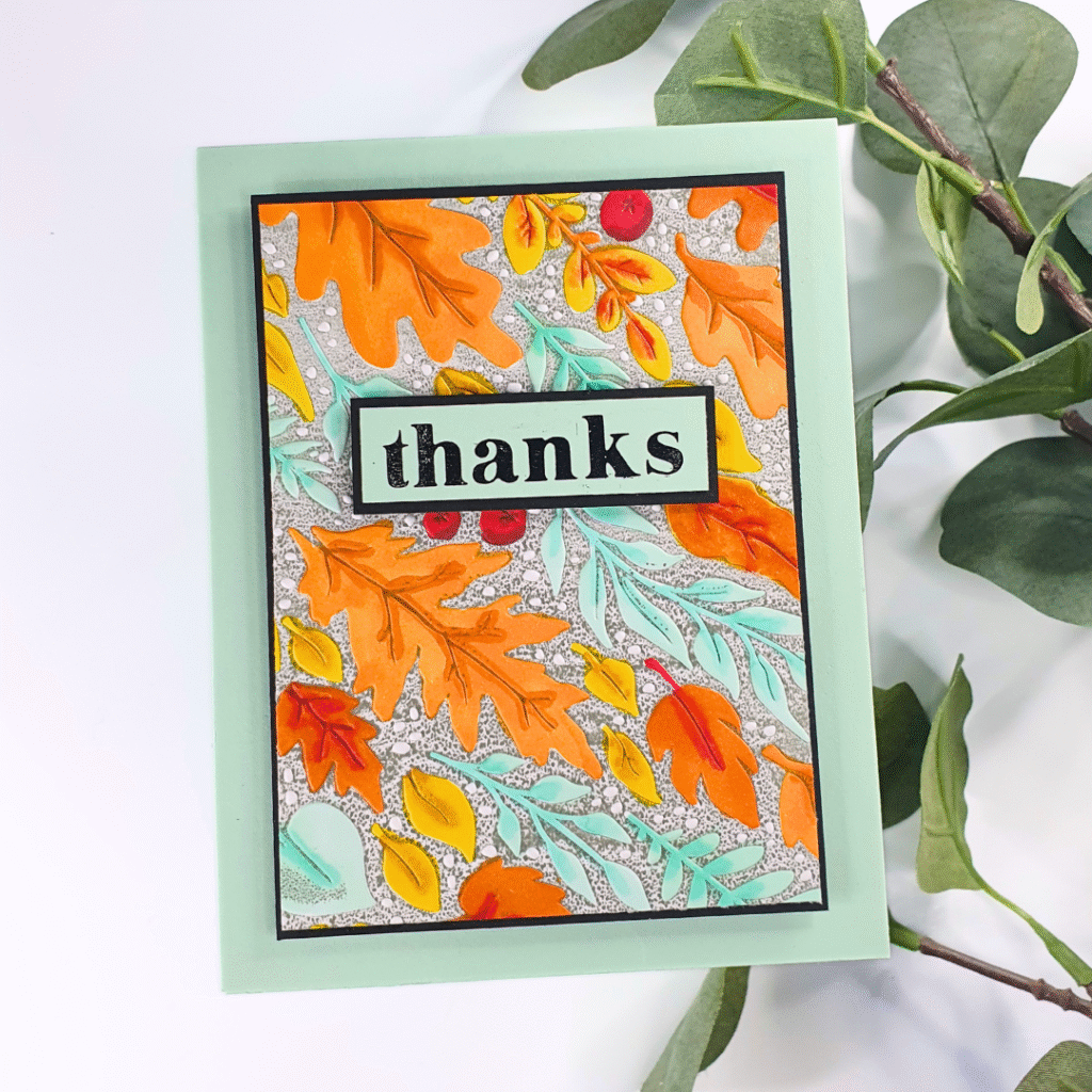 Handmade Card created using Spellbinders September Clubs