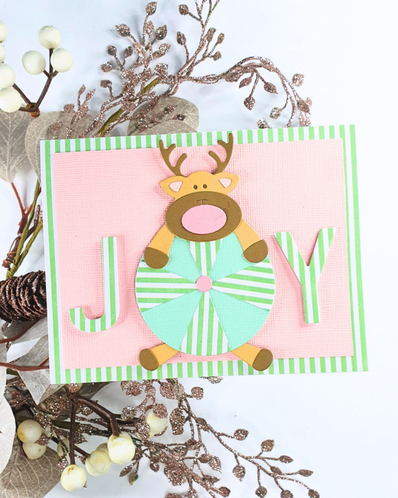 Handmade Card Created with the Hello It's Me Collection from Rosie's Studio