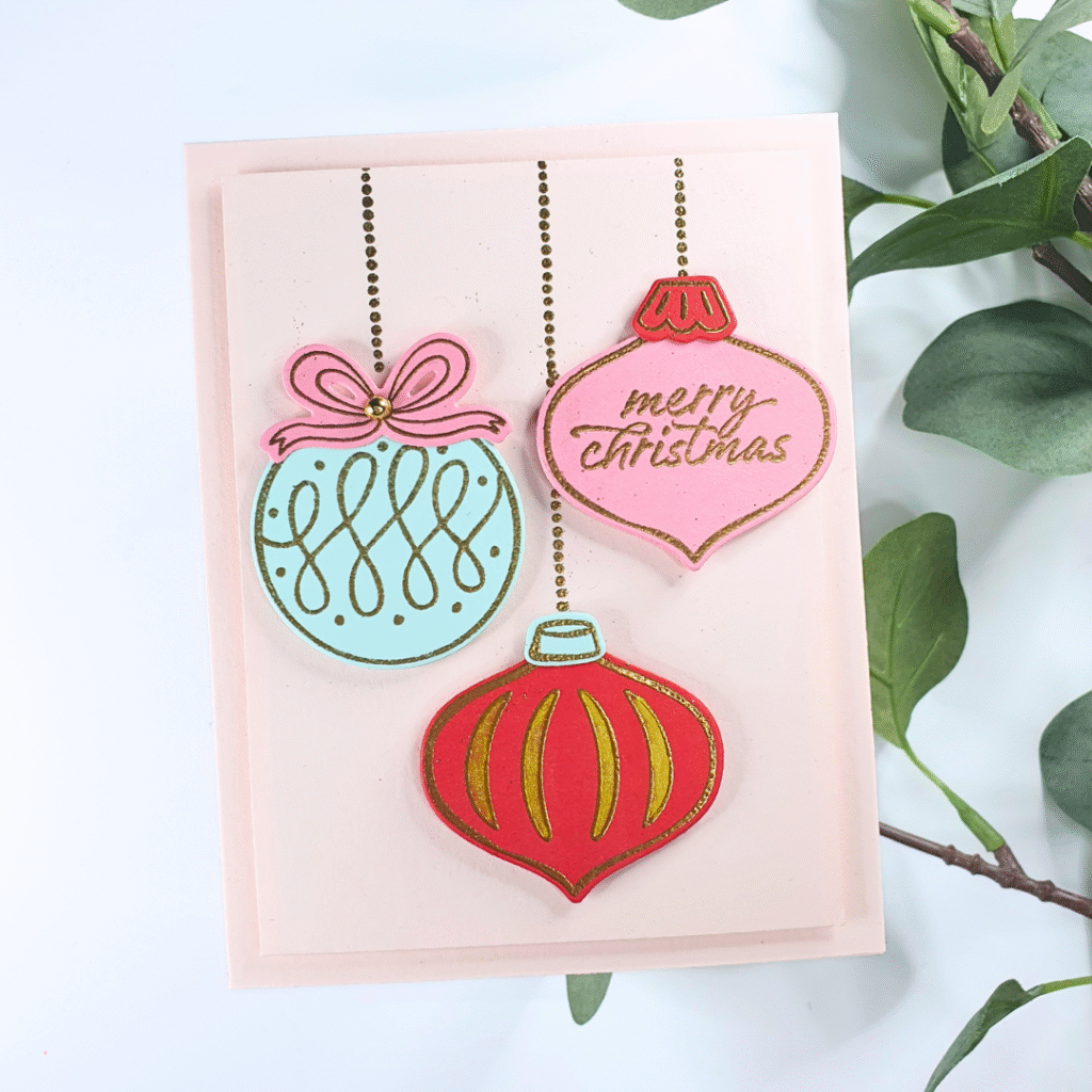 Handmade Christmas Card created with Hero Studio October Subscriptions
