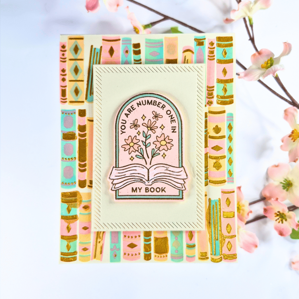 Handmade Card created with the Hero Studio collection from November 2025