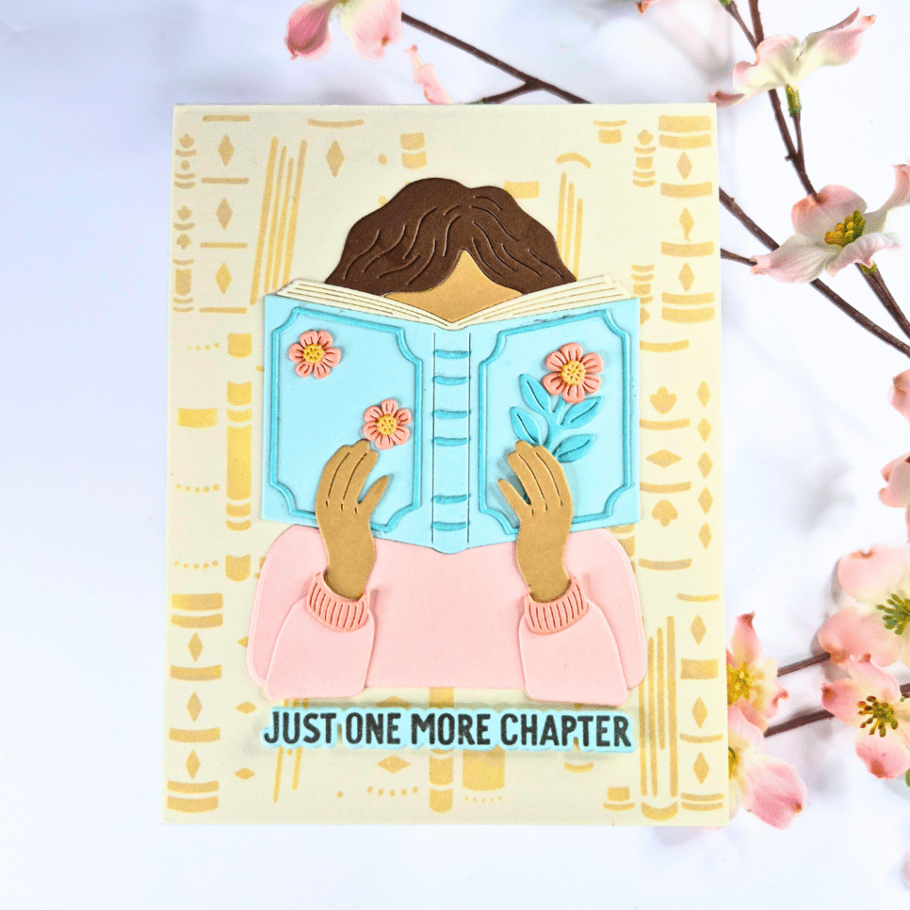 Handmade Card created with the Hero Studio collection from November 2025