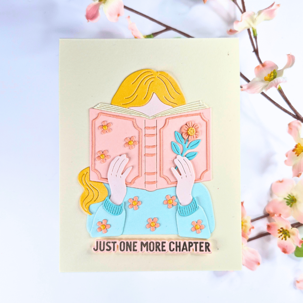 Handmade Card created with the Hero Studio collection from November 2025