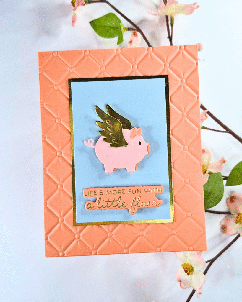 Handmade Card created using the November Clubs from Spellbinders