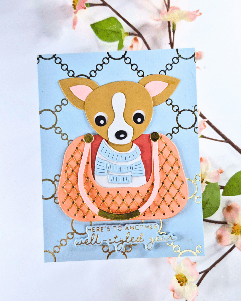 Handmade Card created using the November Clubs from Spellbinders