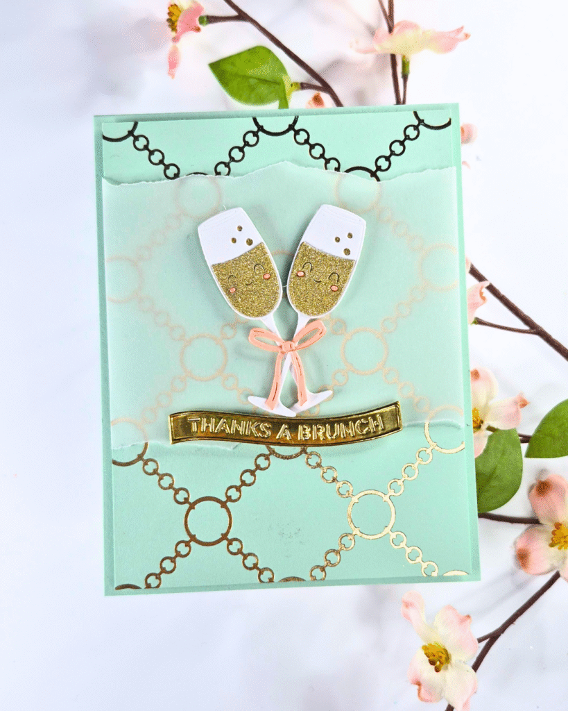 Handmade Card created using the November Clubs from Spellbinders