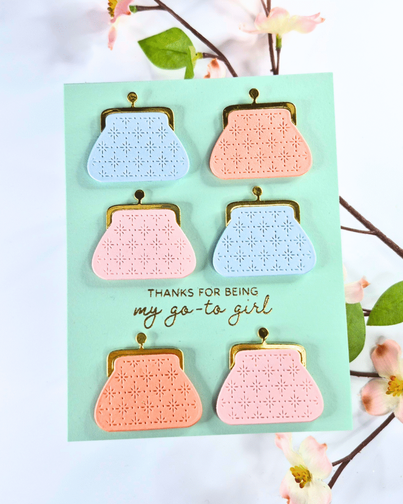 Handmade Card created using the November Clubs from Spellbinders