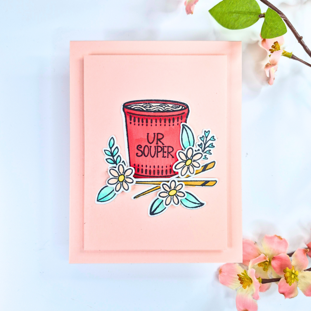 Handmade Card created using the December 2025 Hero Studio Release