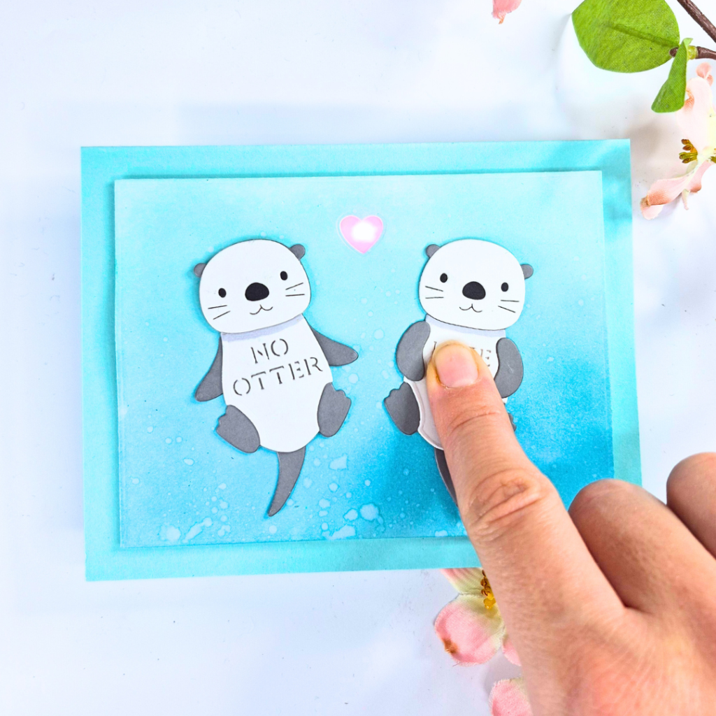 Light Up Card created using LEDs and circuits from Chibitronics