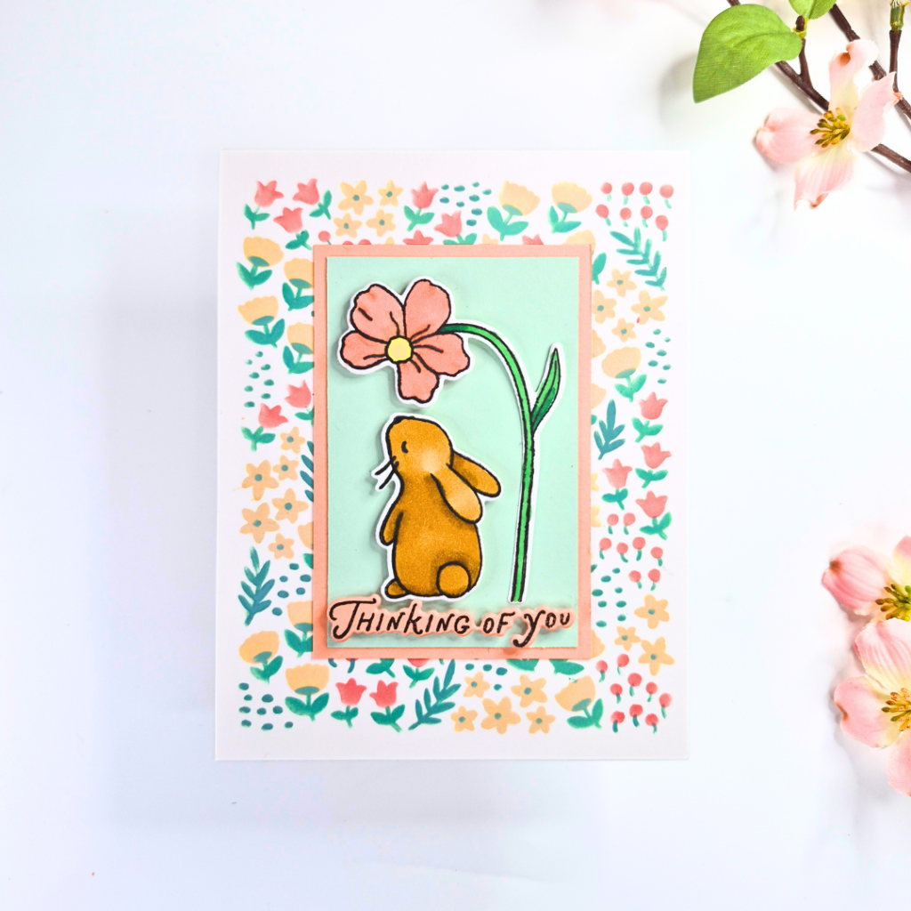 Handmade Card created with My Monthly Super Hero from February 2026