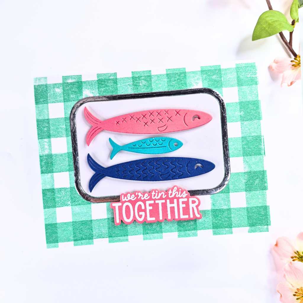 Handmade Card created with Hero Arts Packed with Love Collection