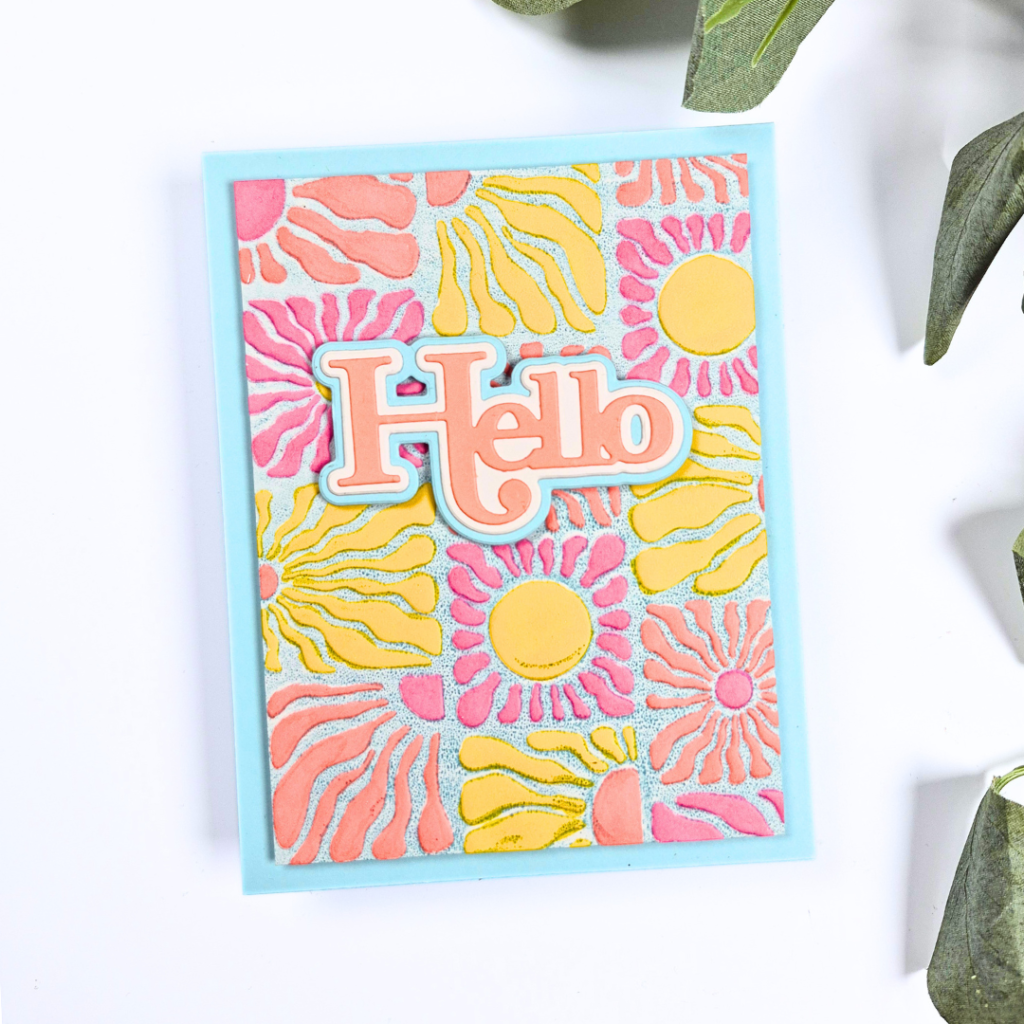 Handmade Card created using the May 2026 Spellbinders Clubs