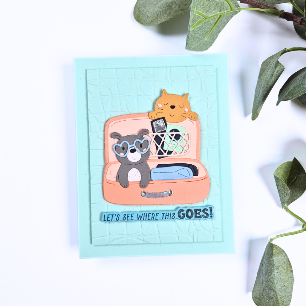 Handmade Card created using the May 2026 Spellbinders Clubs