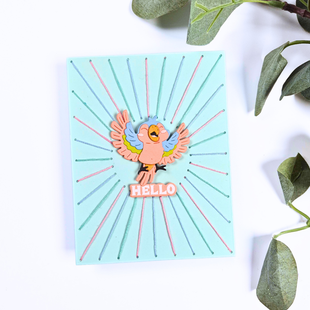 Handmade Card created using the May 2026 Spellbinders Clubs