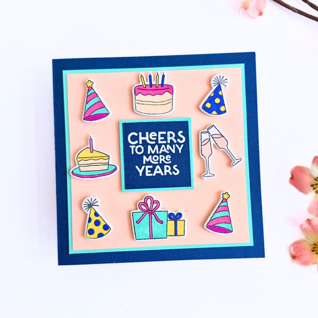 Handmade Birthday Card created using the My Monthly Super Hero Kit for May 2026 from Hero Arts
