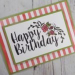 Big on Birthdays Handmade Card