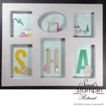 Personalised Picture Frame with Pick a Pattern