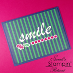 Happiness Blooms in a Smile Notecard