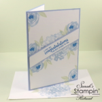 Floral Congratulations Card with Beautiful Friendship